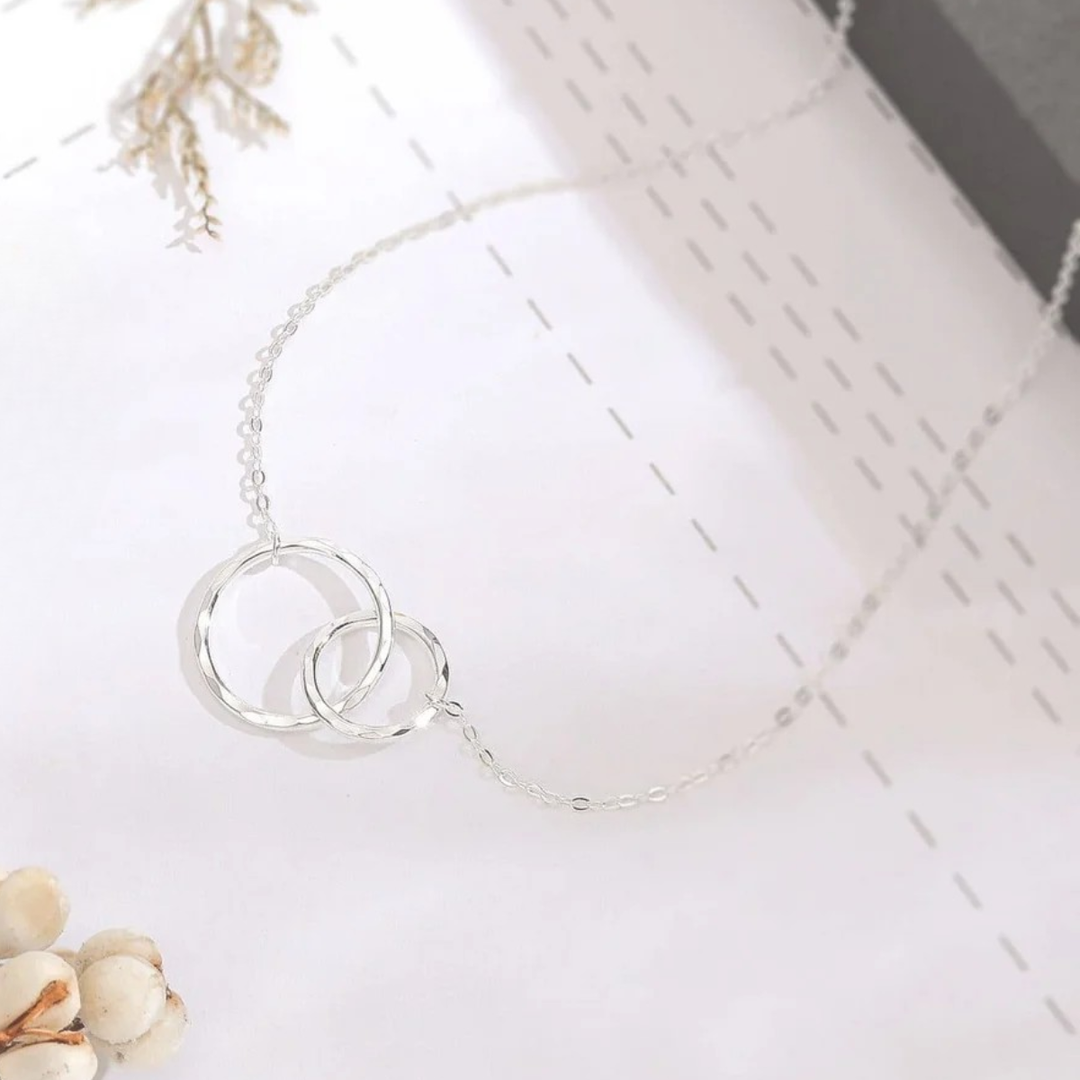 Forever Connected Two-Link Necklace - Side by Side