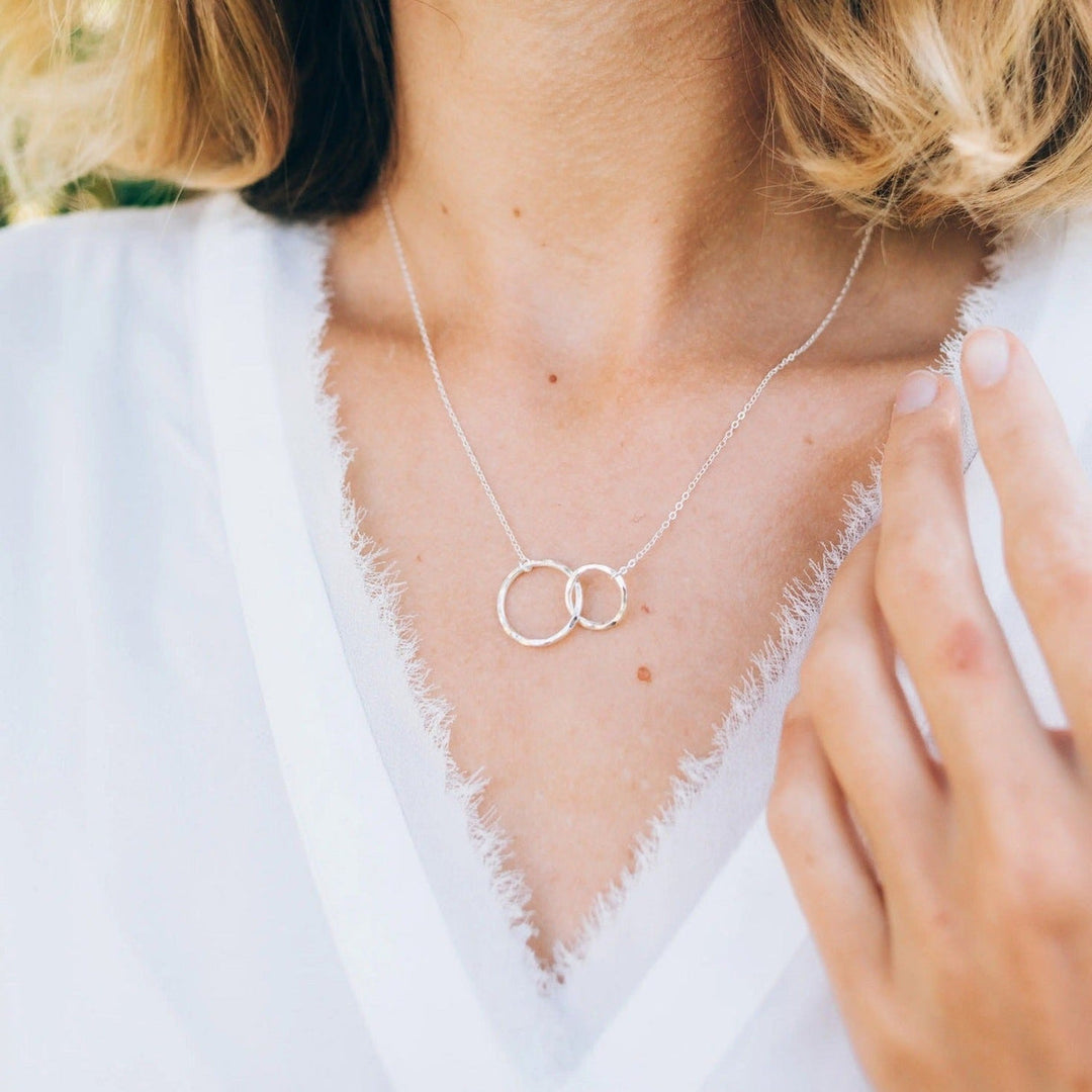 Forever Connected Two-Link Necklace - Happy 21st Birthday