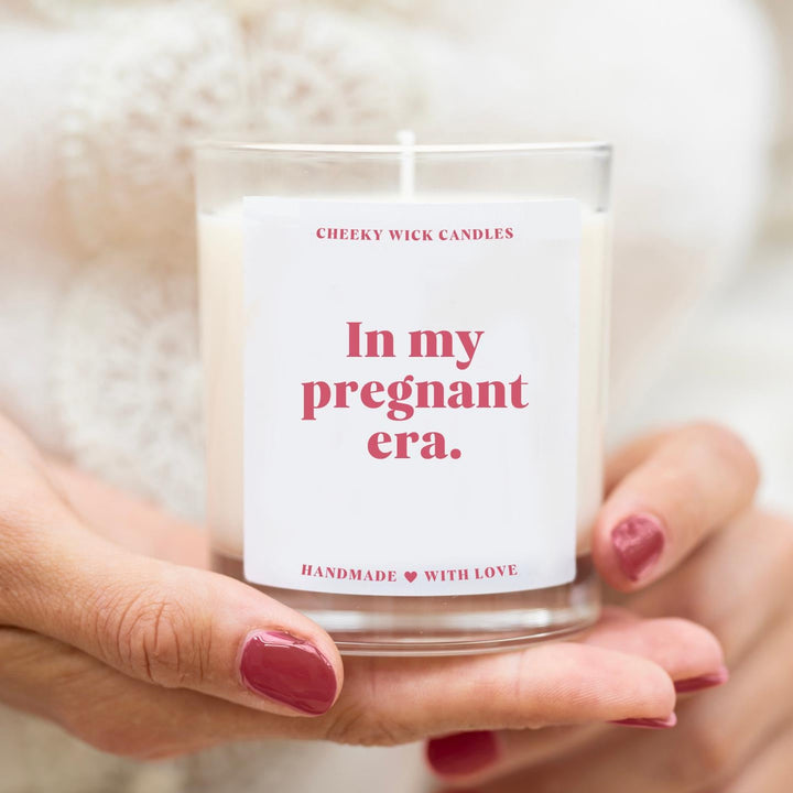 In My Pregnant Era Candle Gift for Her
